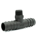 New - Tefen | BSPT Male T/Branch Connector | Black PP