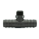 New - Tefen | BSPT Male T/Branch Connector | Black PP