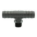 New - Tefen | BSPT Male T/Branch Connector | Black PP