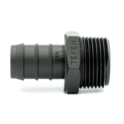New - Tefen | BSPT Male Connector | Black PP