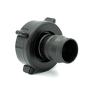 New - Tefen | BSP Female Swivel Connector + Washer | Black PP