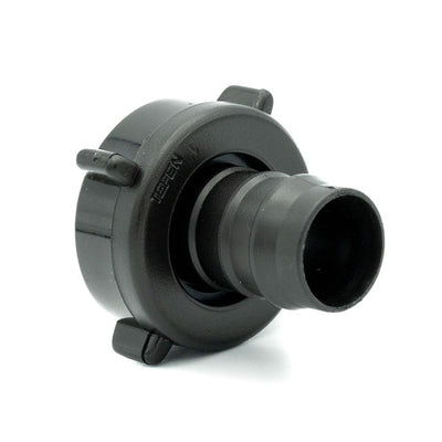 New - Tefen | BSP Female Swivel Connector + Washer | Black PP