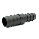 New - Tefen | Straight Reducing Hose Connector | Black PP