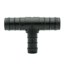 New - Tefen | T/Branch Reducing Hose Connector | Black PP