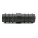 New - Tefen | Straight Union/Equal Hose Connector | Black PP