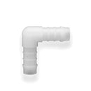 Tefen | Elbow Union/Equal Hose Connector | White PVDF