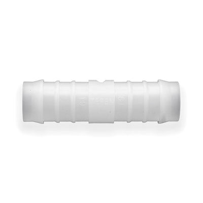 Tefen | Straight Union/Equal Hose Connector | White PVDF