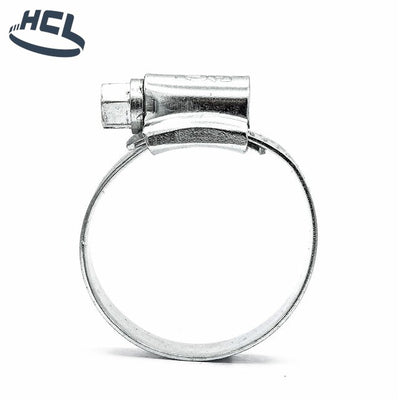 HCL Worm Drive Hose Clamp - 120-140mm - Zinc Plated Steel