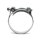Atlantic | Heavy Duty Hose Clamp | Bolt & Barrel | W2 | 430 Stainless Steel Band 26.0mm - 28.0mm (1.02-1.10in) - HCL Fasteners EU - Image 2