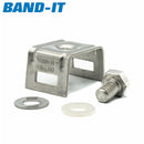 BAND-IT Sign Bracket 201SS Mini Straight Leg-HCL Clamping UK/Europe