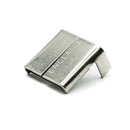 Band-It | ValuClip Buckles (Seals) | Use with Valustrap Banding | Multiple Sizes | 200-300 AA Stainless Steel 9.52mm - (0.37in) - HCL Fasteners EU - Image 1