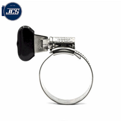 JCS Hi-Grip Worm Drive WING - 9.5-12mm - 304 Stainless Steel