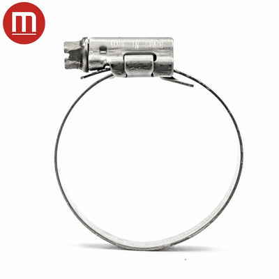 Mikalor Worm Drive Hose Clamp - 100-120mm - ASFA S - 304SS - 12mm Wide