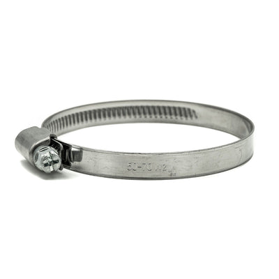 HCL | Din Style Worm Drive Hose Clamp | 9mm Embossed Band | W2 Material | 430SS Band 8.0mm - 12.0mm (0.31-0.47in) - HCL Fasteners EU - Image 4