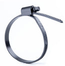 HCL Ezyclamp | Plastic Worm Drive Hose Clamp | Black | 12.7mm Band Width | PA12 Nylon | Wing or Hex Screw 25.0mm - 50.0mm (0.98-1.97in) - HCL Fasteners EU - Image 1