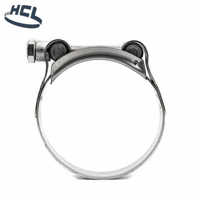 Heavy Duty Hose Clamp - Bolt & Barrel Style - 104-112mm - 304SS-HCL Clamping UK/Europe