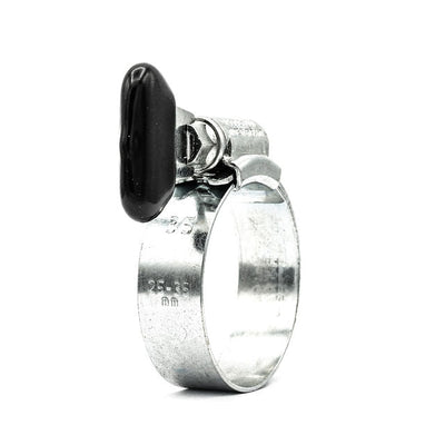 JCS | Wing Screw Worm Drive Hose Clip | W1 Zinc Plated Steel 9.5mm - 12.0mm (0.37-0.47in) - HCL Fasteners EU - Image 1