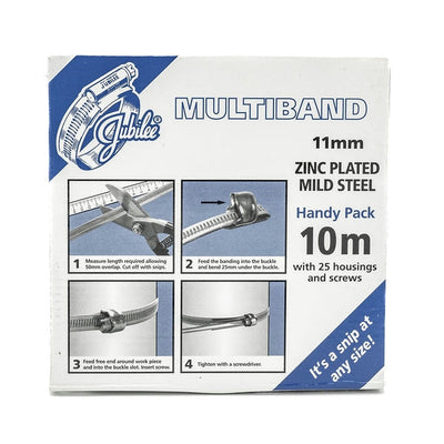 Jubilee Multiband Handy Pack - ZincPlated - 10m Reel-HCL Clamping UK/Europe