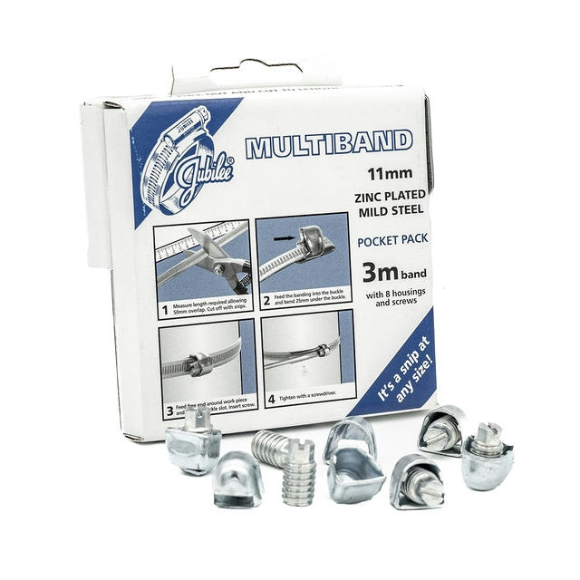 Buy Jubilee Multiband Pocket Pack 11mm - ZP Steel – HCL Clamping UK