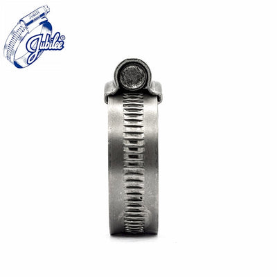 Jubilee | The Original Worm Drive Hose Clip | BSi Standard | Kite Marked | W4 304SS 9.5mm - 12.0mm (0.37-0.47in) - HCL Fasteners EU - Image 2
