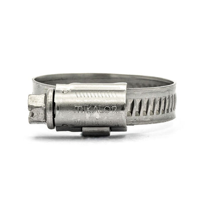 Mikalor | ASFA-L Worm Drive Hose Clamp | 9mm Band Width | W4 304 Stainless Steel | Corrosion Resistant 8.0mm - 16.0mm (0.31-0.63in) - HCL Fasteners EU - Image 4