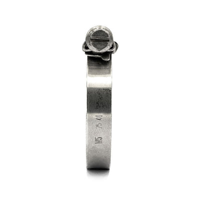 Mikalor | ASFA-L Worm Drive Hose Clamp | 9mm Embossed Band | W5 Marine Grade 316SS 8.0mm - 16.0mm (0.31-0.63in) - HCL Fasteners EU - Image 3
