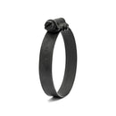 Mikalor | ASFA-S Worm Drive Hose Clamp | Matt Black | 12mm Wide | W3 430 Stainless Steel 16.0mm - 27.0mm (0.63-1.06in) - HCL Fasteners EU - Image 1