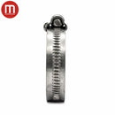 Mikalor | ASFA-S Worm Drive Hose Clamps | 12mm Embossed Band Width | W4 304 Stainless Steel 16.0mm - 27.0mm (0.63-1.06in) - HCL Fasteners EU - Image 4
