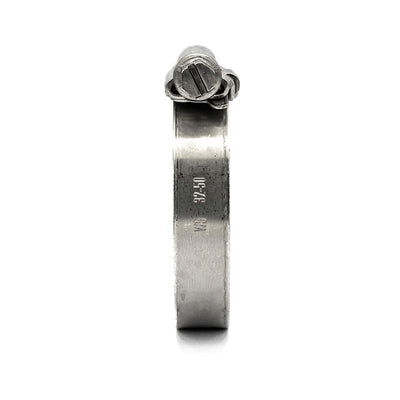 Mikalor | ASFA-S Worm Drive Hose Clamps | 12mm Embossed Band Width | W5 316SS Marine Grade 16.0mm - 27.0mm (0.63-1.06in) - HCL Fasteners EU - Image 4