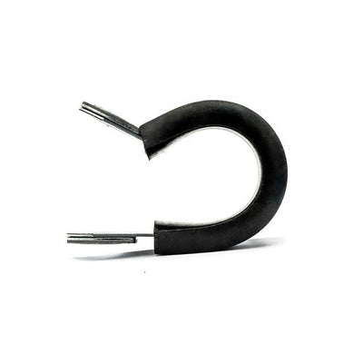Mikalor | DIN 3016 P Clip | 12mm Wide Rubber Lined | W1 Zinc Plated Steel Band Max Dia: 5.0mm (0.20in) - HCL Fasteners EU - Image 2