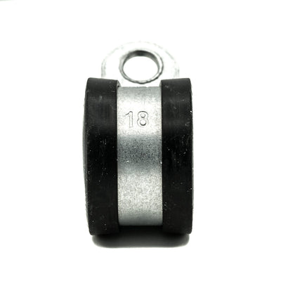 Mikalor | DIN 3016 P Clip | 15mm Wide Rubber Lined | W1 Zinc Plated Steel Band Max Dia: 5.0mm (0.20in) - HCL Fasteners EU - Image 3