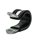 Mikalor | DIN 3016 P Clip | 15mm Wide Rubber Lined | W1 Zinc Plated Steel Band Max Dia: 5.0mm (0.20in) - HCL Fasteners EU - Image 1
