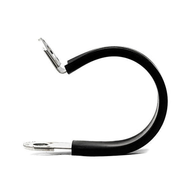 Mikalor | DIN 3016 P Clip | 15mm Wide Rubber Lined | W4 304 Stainless Steel Max Dia: 5.0mm (0.20in) - HCL Fasteners EU - Image 2