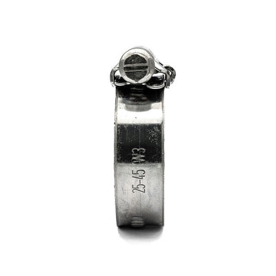 Mikalor | High Torque ASFA Worm Drive Hose Clamps | 16mm Wide | W3 | 430SS Band & 304SS Screw 25.0mm - 45.0mm (0.98-1.77in) - HCL Fasteners EU - Image 3