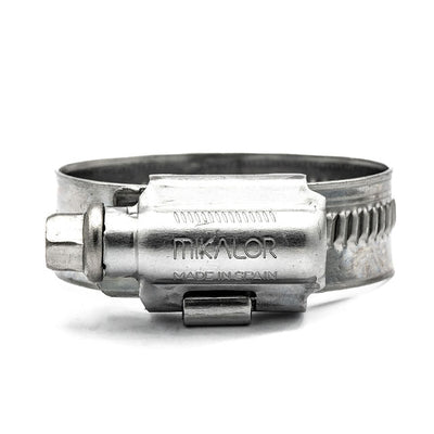Mikalor | High Torque ASFA Worm Drive Hose Clamps | 16mm Wide | W3 | 430SS Band & 304SS Screw 25.0mm - 45.0mm (0.98-1.77in) - HCL Fasteners EU - Image 4