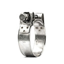 Mikalor | SUPRA Heavy Duty Hose Clamp | Bolt & Barrel Construction | W4 304 Stainless Steel 17.0mm - 19.0mm (0.67-0.75in) - HCL Fasteners EU - Image 1