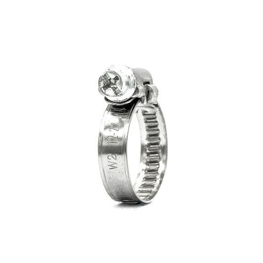Mikalor Worm Drive Hose Clip - W2 - W: 7mm - 8-12mm-HCL Clamping UK/Europe