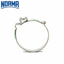 Norma | Cobra Snap Fit Hose Clip with Spring | Colour Coded | Low Profile | W4 304 Stainless Steel 8.0mm - 9.0mm (0.31-0.35in) - HCL Fasteners EU - Image 3