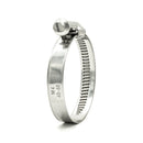 Norma | Torro Worm Drive Hose Clamp | 12mm Band Width | W4 | 304 Stainless Steel 16.0mm - 27.0mm (0.63-1.06in) - HCL Fasteners EU - Image 1