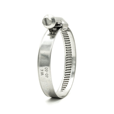 Norma | Torro Worm Drive Hose Clamp | 12mm Band Width | W4 | 304 Stainless Steel 16.0mm - 27.0mm (0.63-1.06in) - HCL Fasteners EU - Image 1