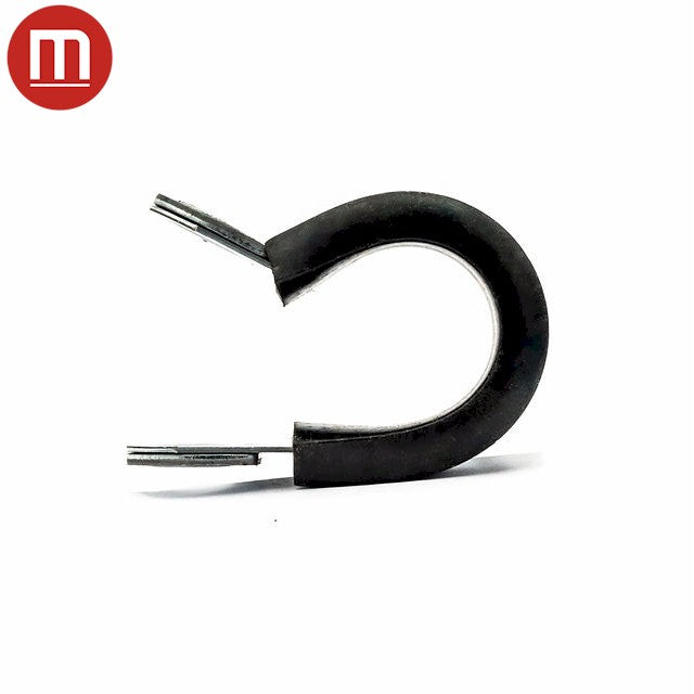 Zinc Ridge Clips Buy HCL Rubber Lined P Clips - Zinc Plated - W: 12mm - Max Dia: 18mm ...