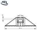 Smart Protector 500-3338 - Cable Protector & Holder - PA66-HCL Clamping UK/Europe