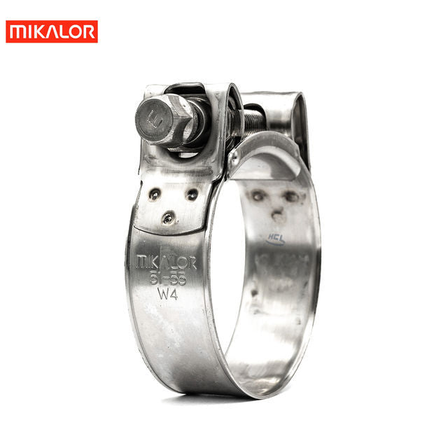 10 Abrazaderas De Manguera De Acero Inoxidable W2, Rango De Sujeción De 12 Hasta 22 Mm De