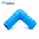 Tefen PA66 Blue Union Elbow Hose Conn - Fits 5mm Hose ID-HCL Clamping UK/Europe