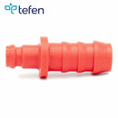 Tefen PA66 Red Plug - Hose Connector - 10mm Tube ID-HCL Clamping UK/Europe