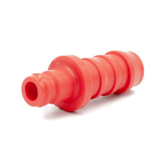 Tefen PA66 Red Plug - Hose Connector - 8mm Tube ID-HCL Clamping UK/Europe