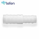 Tefen PVDF Reducing Hose Conn White Fits 14 & 12mm Hose ID-HCL Clamping UK/Europe